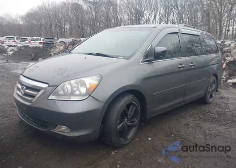 2007 Honda Odyssey Ex-L z USA, uszkodzony, nr VIN 5FNRL38657B451980